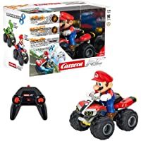 Carrera- 2-4GHz Kart- Mario-Quad Juguete con Control Remoto- Multicolor (Stadlbauer 370200996)
